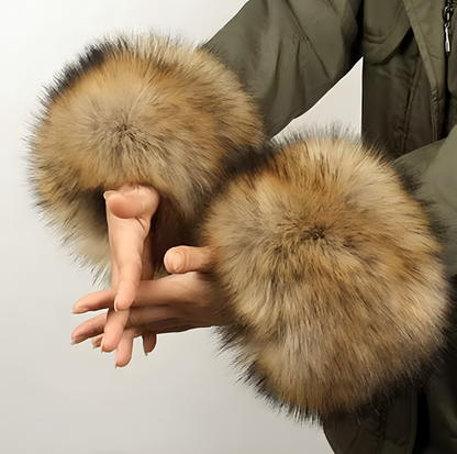 Faux Fur Wrist Cuffs