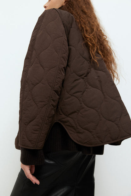 QUILTED OVERSIZED JACKET