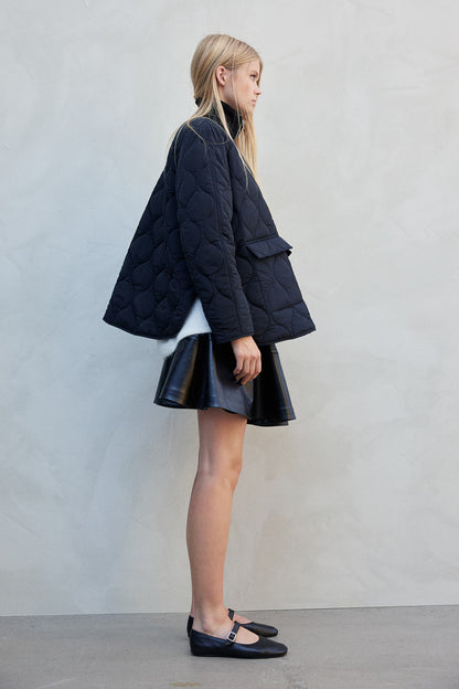 QUILTED OVERSIZED JACKET