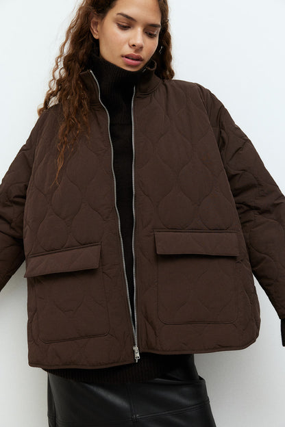 QUILTED OVERSIZED JACKET