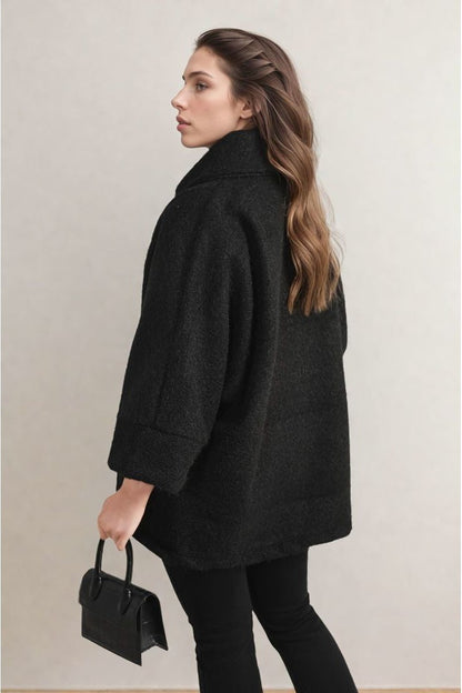 COWL CAPE JACKET