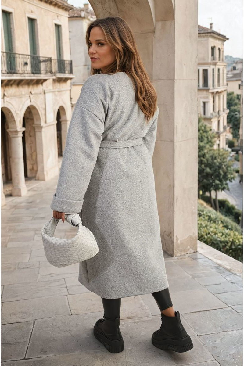 BELTED LONG COAT